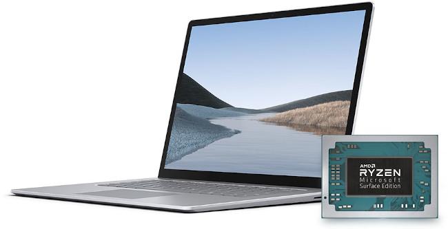 surface laptop 3 amd cpu
