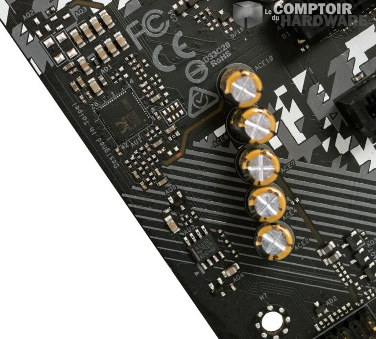 asrock x570 steel legend - circuit audio