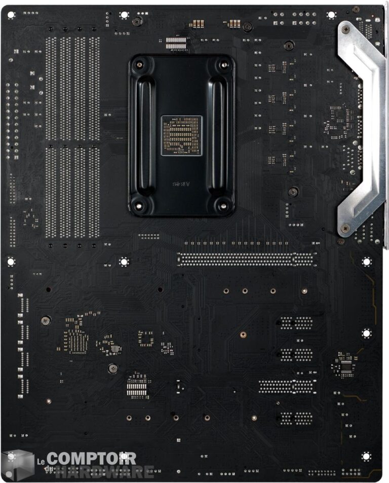 asrock x570 steel legend - vue de derrière
