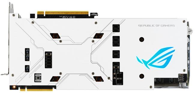 asus rtx2080ti strix blanc verso