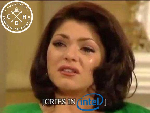 meme cries in intel cdh