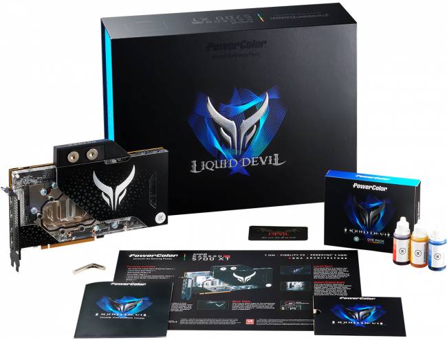 powercolor rx 5700 xt liquid devil bundle