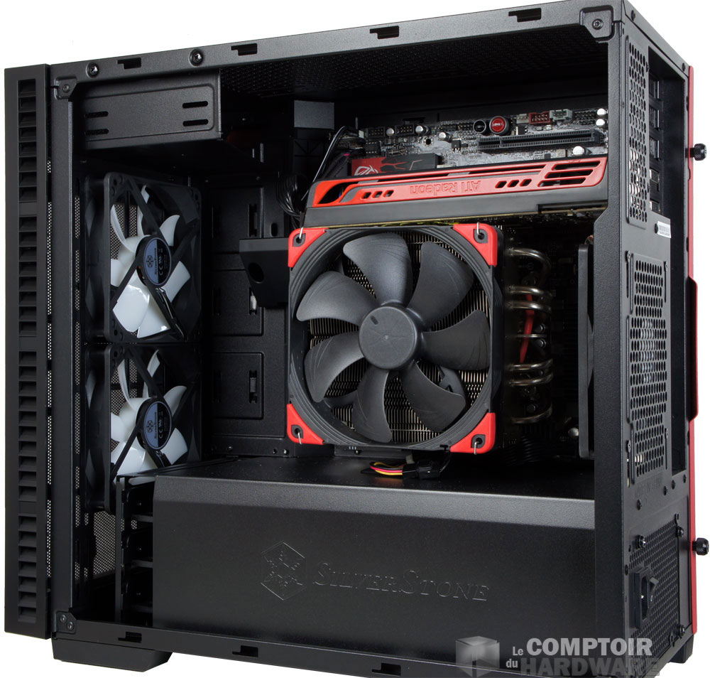 L'intérieur bien plein