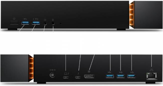 seagate firecuda gaming dock connectique