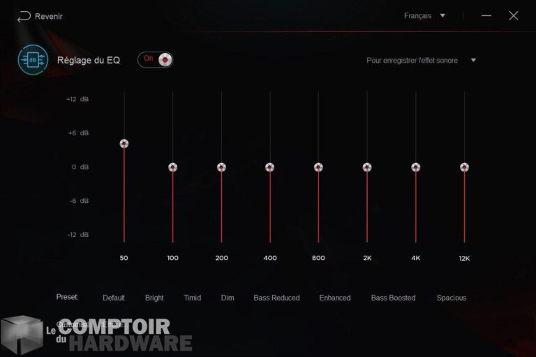 1more spearhead vrx - égalisateur