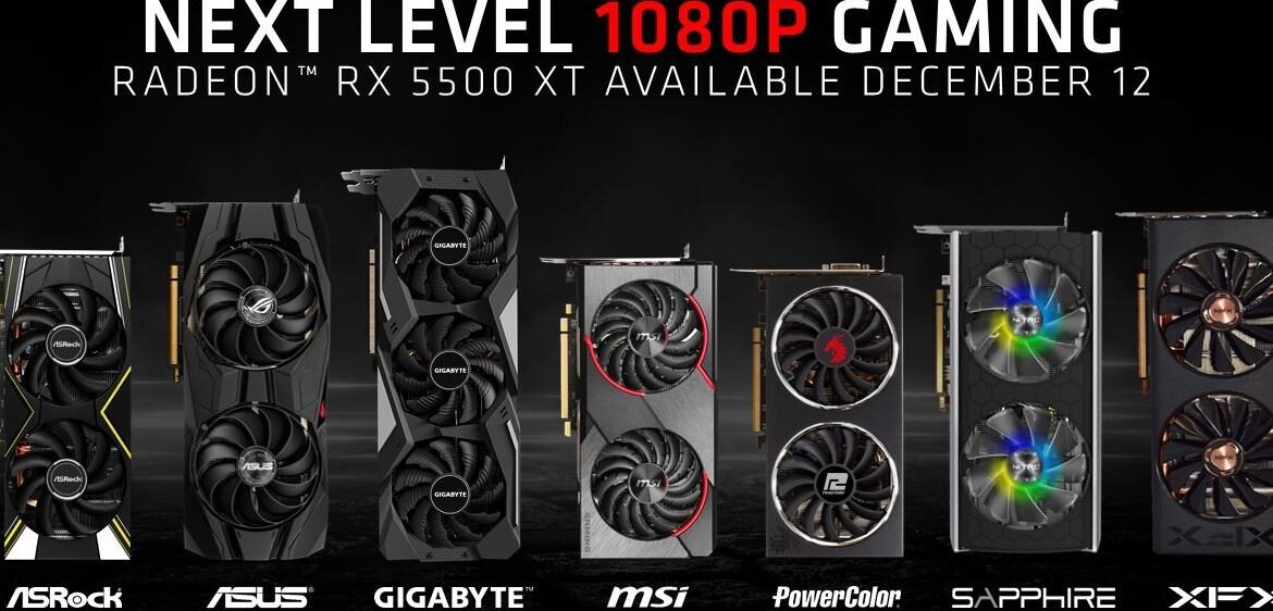 Photo de famille des RX 5500