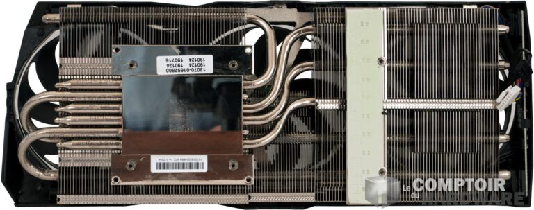asus rog strix rx 5700 xt - radiateur de la carte