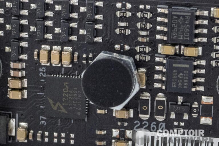 asus rog strix x570-i gaming - circuit audio