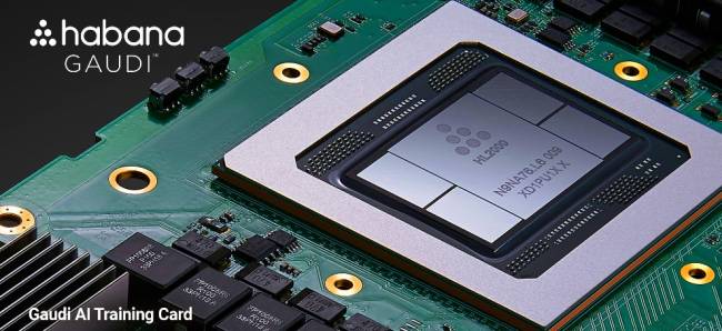 habana labs gaudi training card