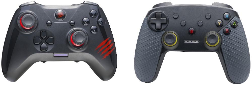 Les manettes de chez Mad Catz
