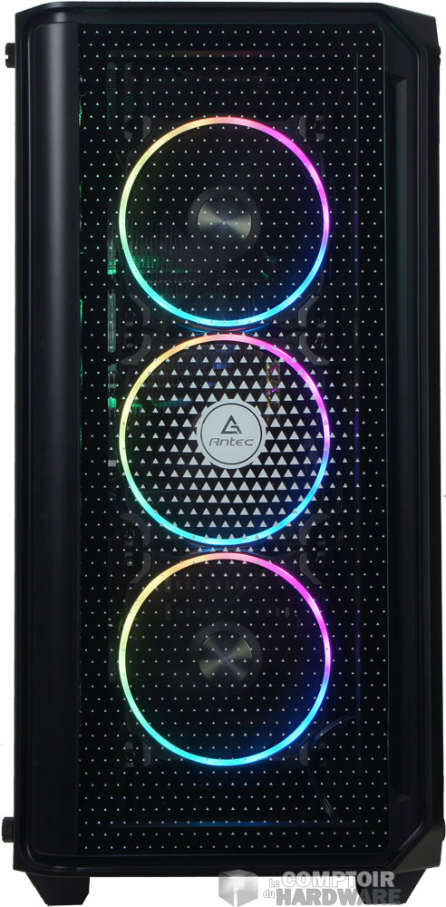 Et sa façade transparente