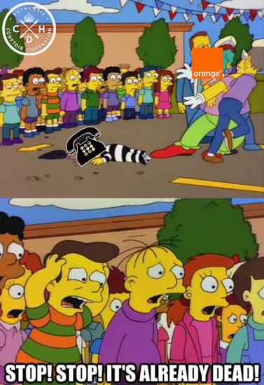 orange arret reseau cuivre cdh