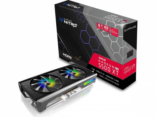 sapphire nitro special edition rx 5500 xt 8g videocardz