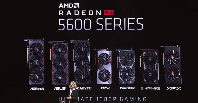 amd ces rx 5600 customs