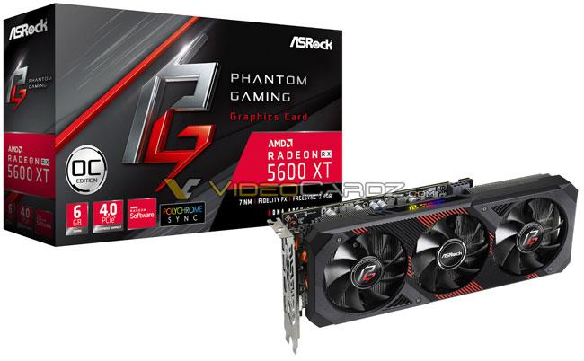 asrock rx5600xt phantom gaming vdcz