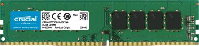 crucial micron ddr4 32 go udimm single