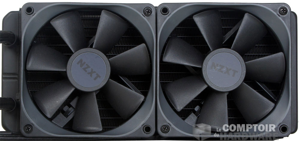 Le kraken X53 est ses 2 Aer 120