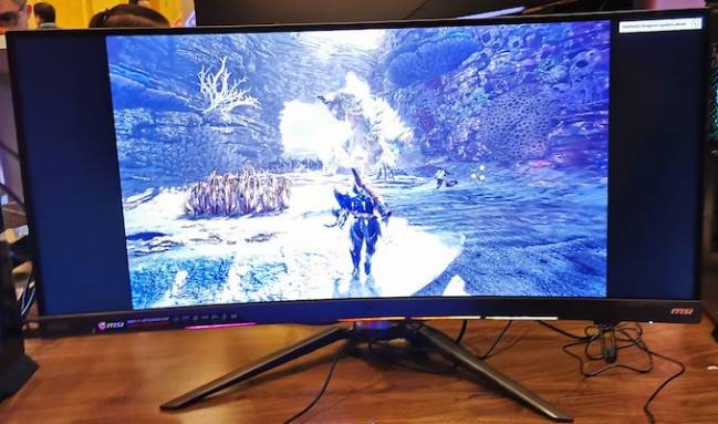 msi meg381cqr ces 2020