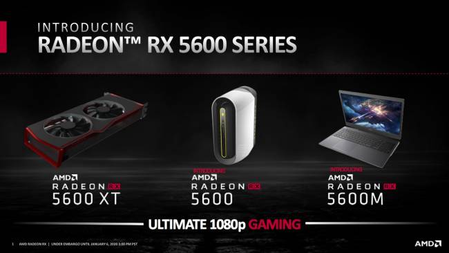 radeon rx 5600 series family