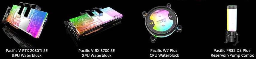 thermaltake pacific blocks pump header