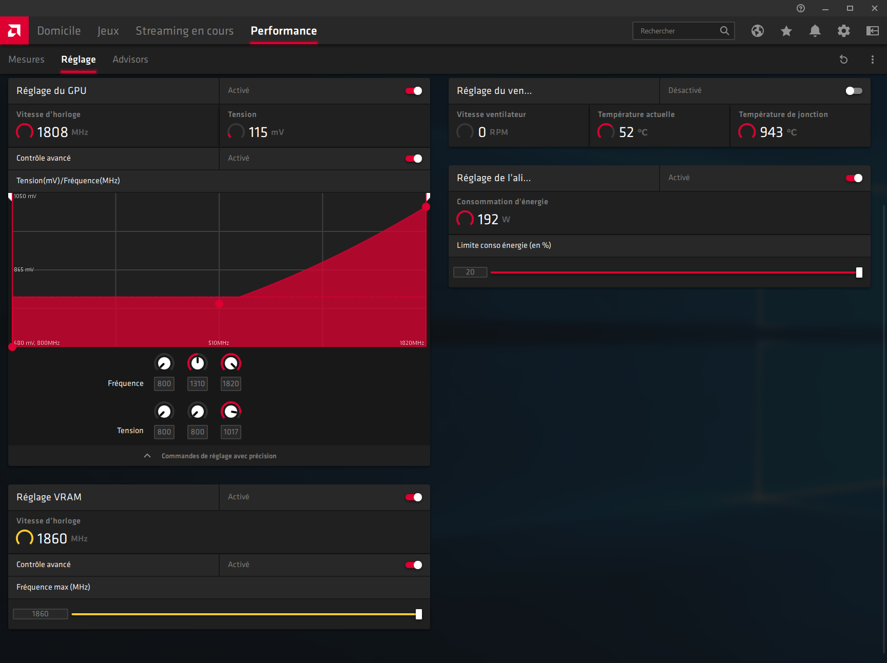 Wattman Sapphire Pulse 5600 XT oc