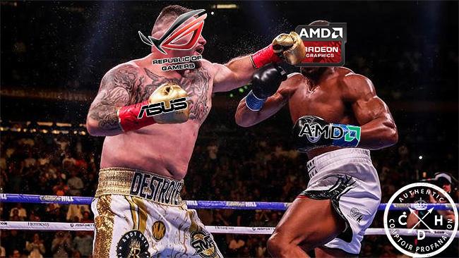 asus vs amd rx 5700 xt cdh