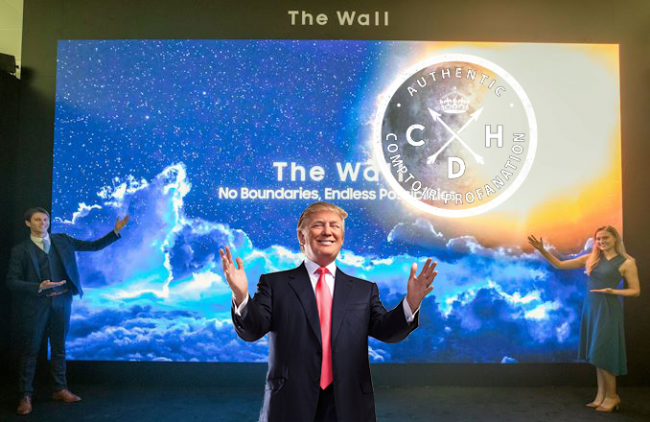 samsung the wall trump cdh