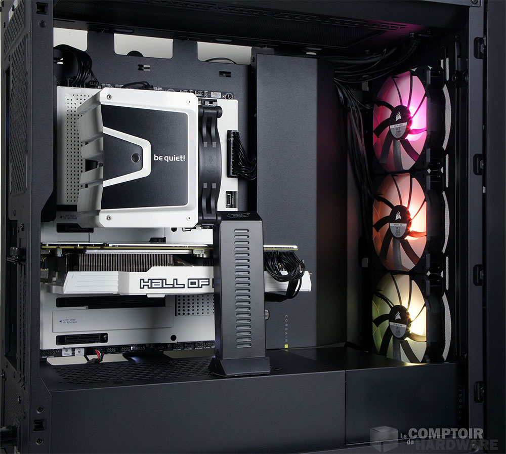 Le Shadow Rock 3 White en place dans nos config !