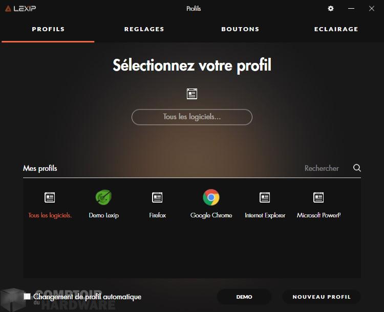 lexip control software 1 cdh t