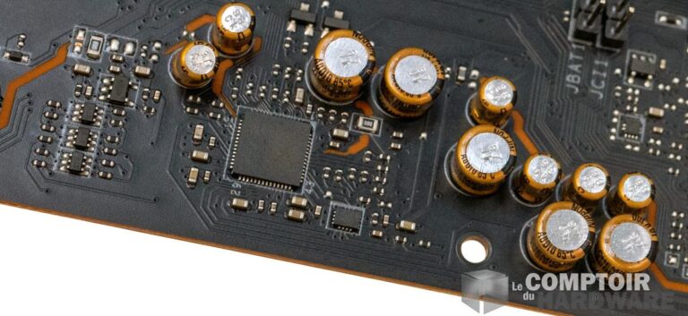 msi x570 meg unify - puces audio : alc1220