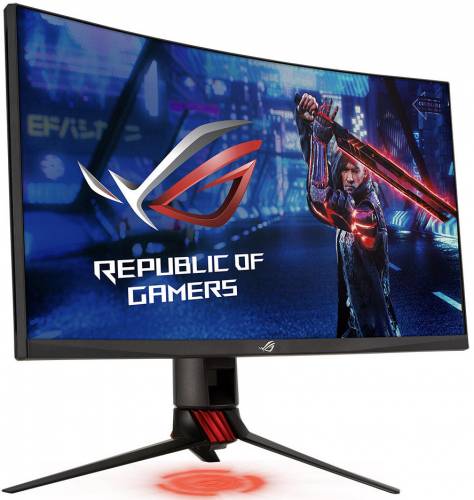 asus rog strix xg27wq front