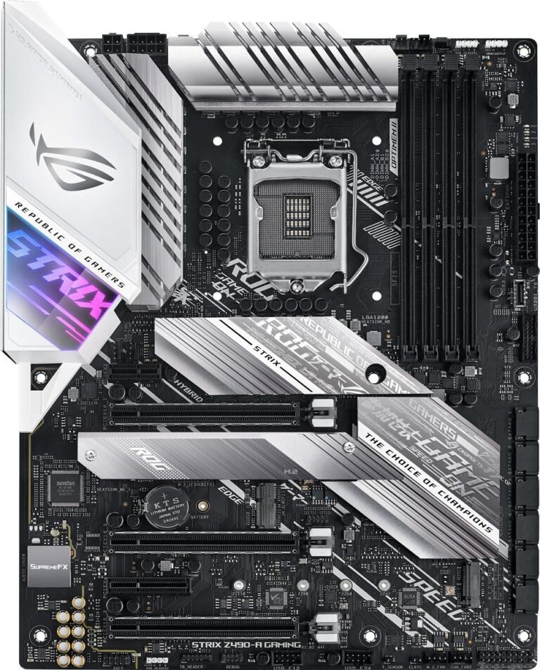 asus rog strix z490 a gaming