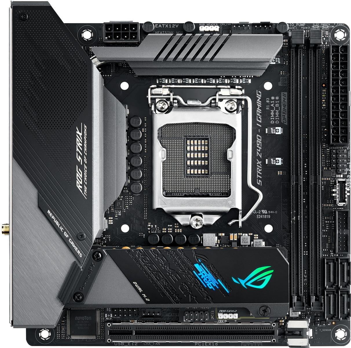 asus rog strix z490 i