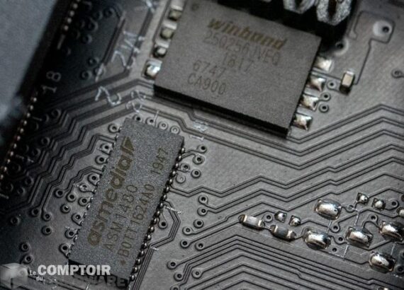 puces PCIe 3.0 des cartes ASUS Z490