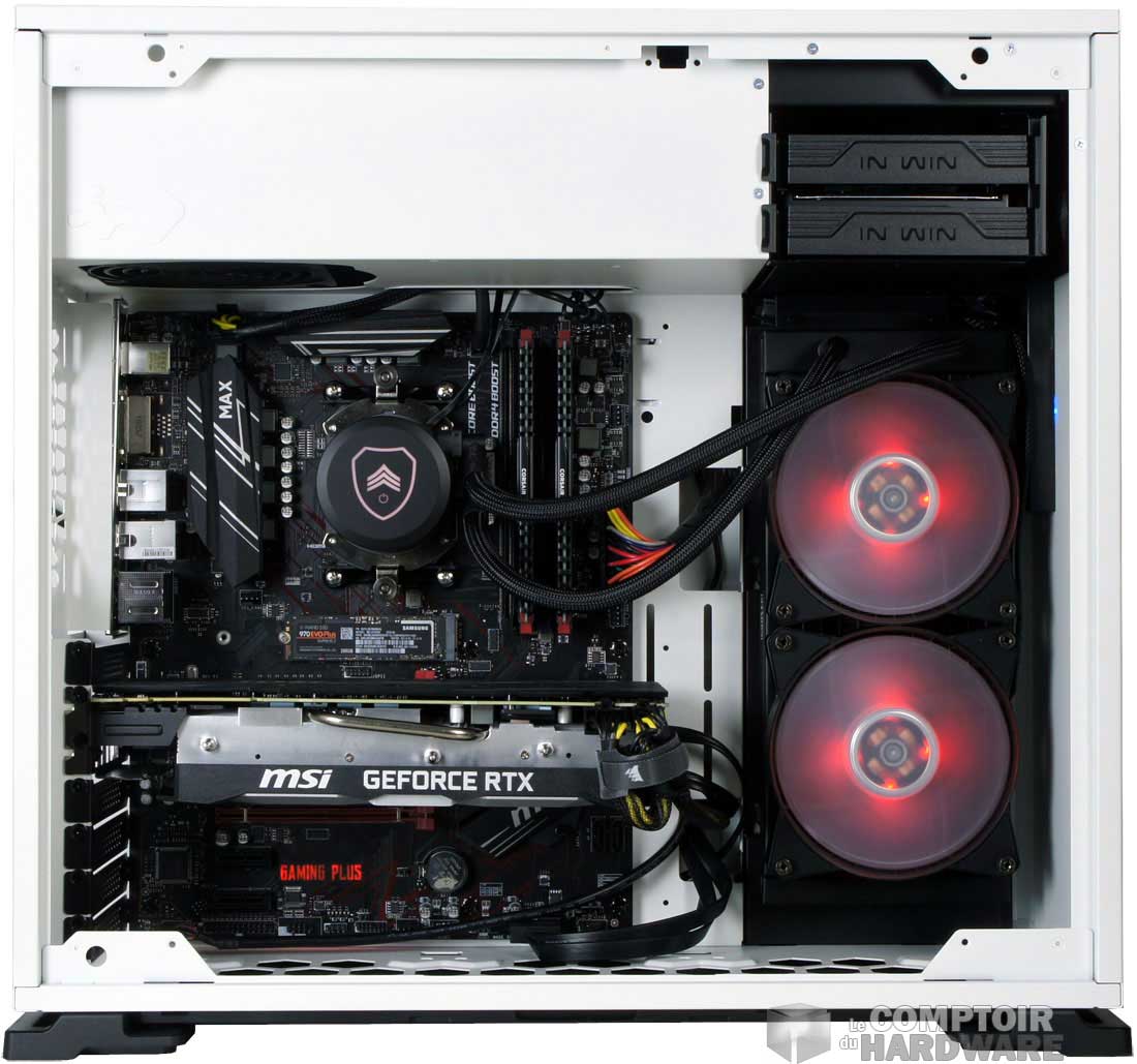 La vue côté carte mère