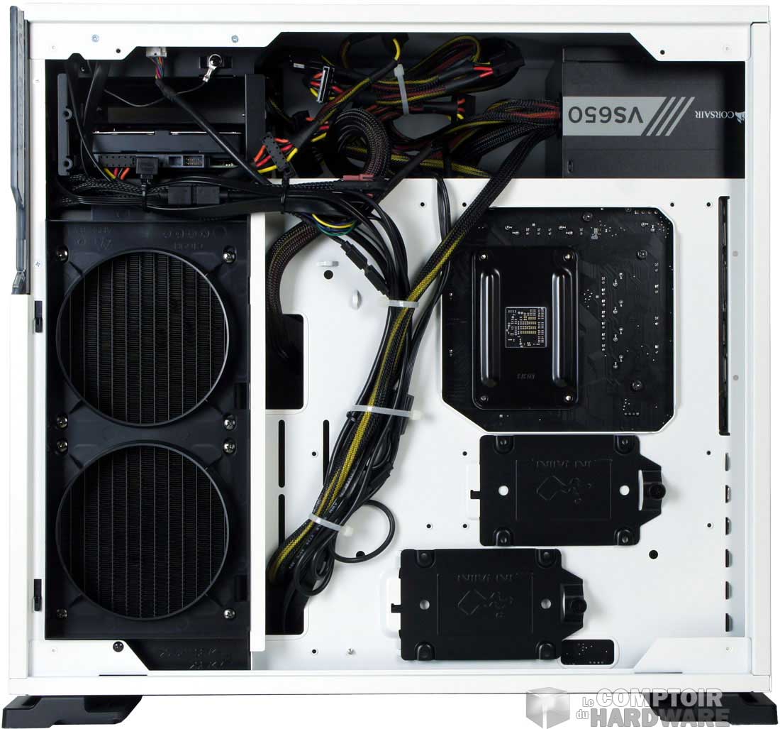 L'arrière du boîtier