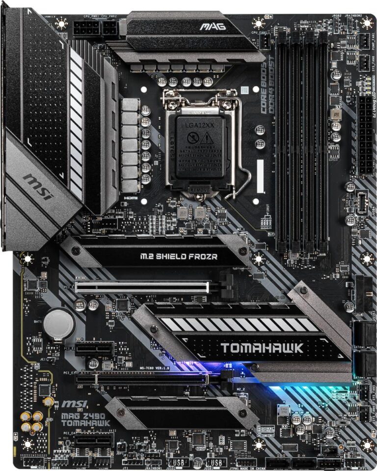 msi mag z490 tomahawk