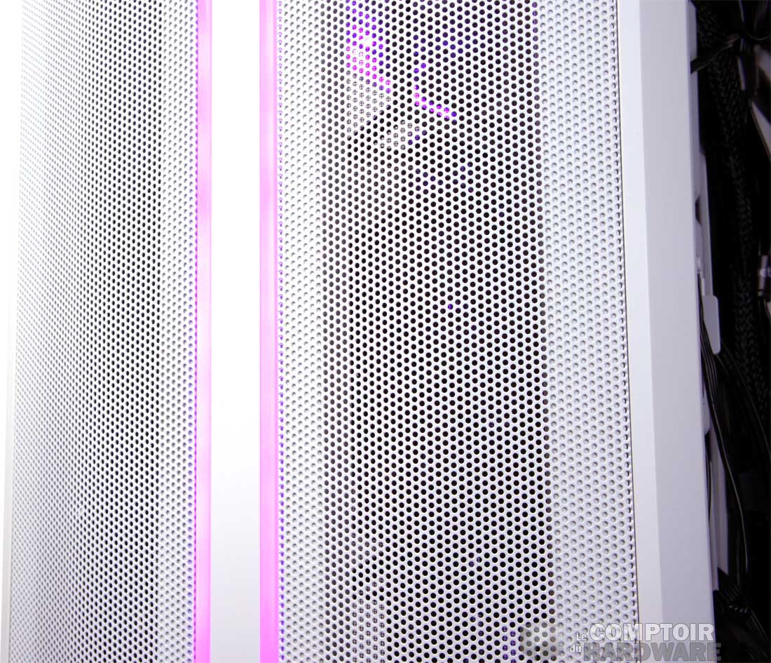 Le mesh et l'éclairage central