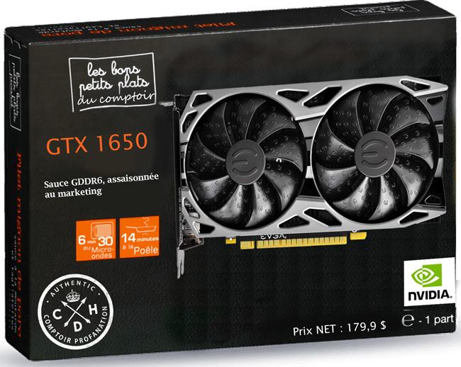 plat rechauffe gtx 1650