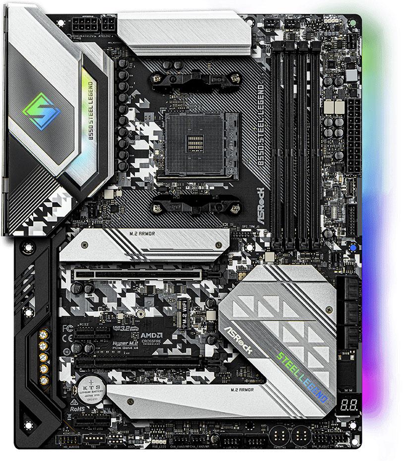 asrock b550 steel legend