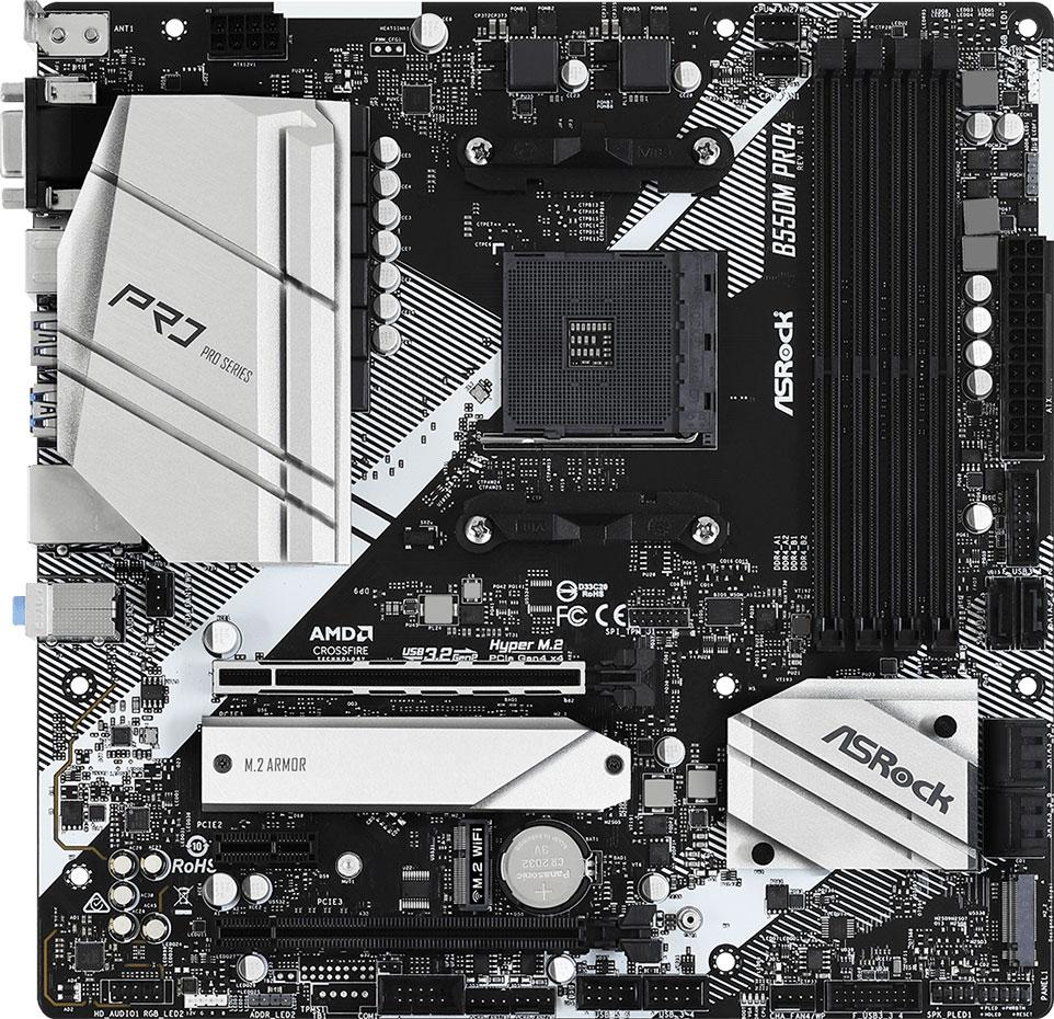 asrock b550m pro4