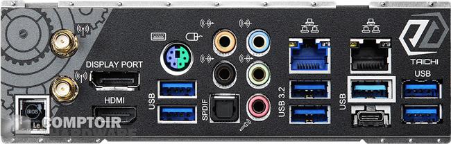 asrock z490 taichi backplate