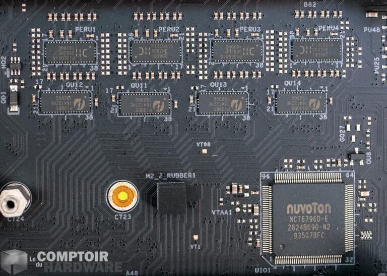 asrock z490 taichi - gestion du PCIe 4.0