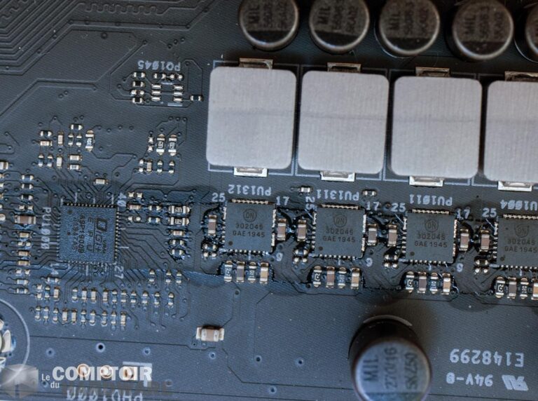 asus rog strix z490 a - alimentation du CPU