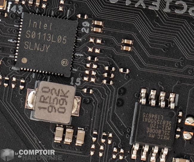 asus rog strix z490 a - puces de gestion des ports USB