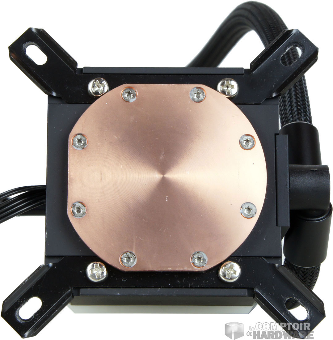 La cold plate en cuivre