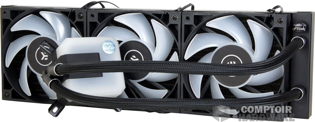 L'EK-AIO 360 D-RGB et son trio de Vardar S