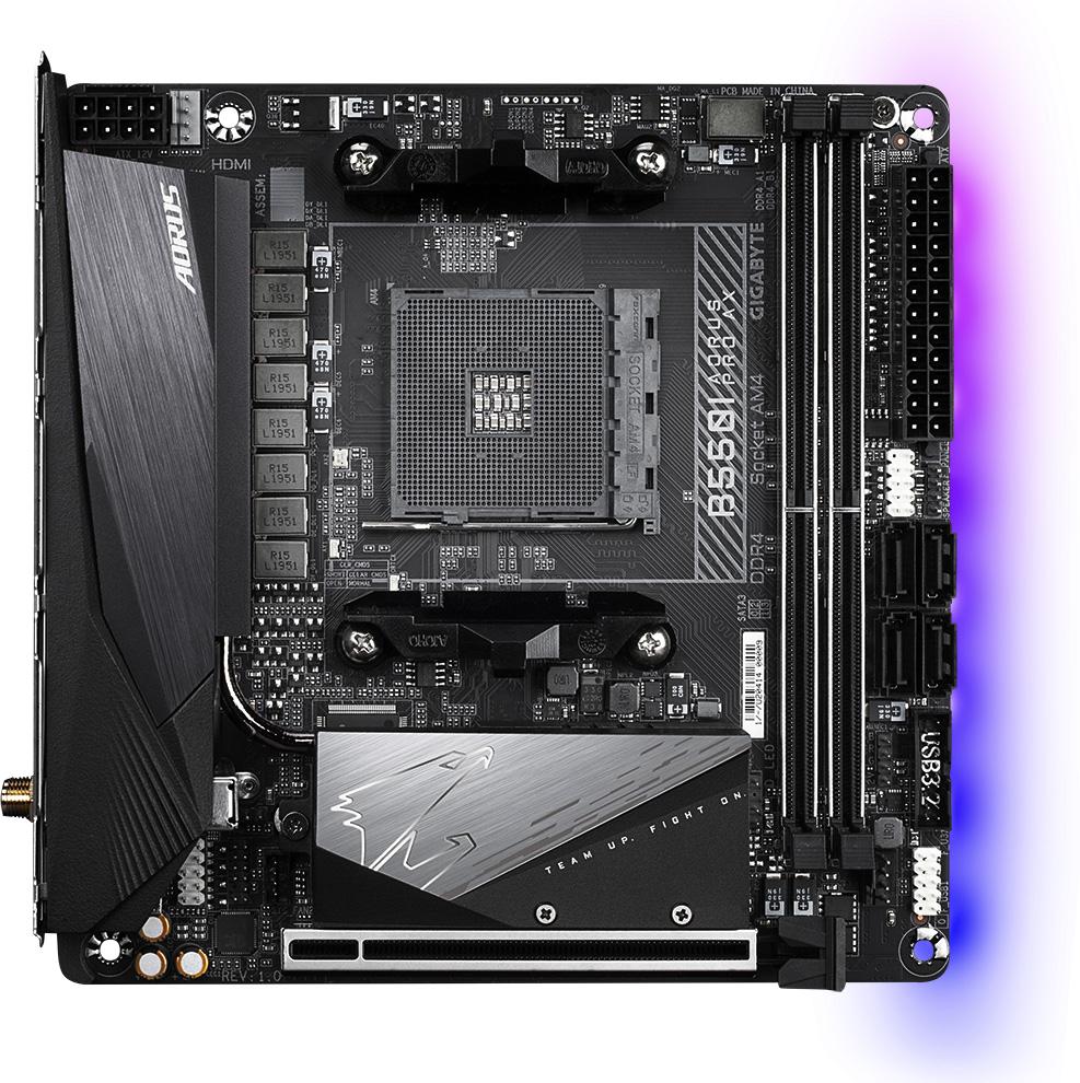 gigabyte aorus b550i pro ax