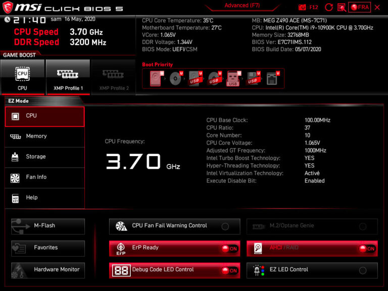 L'UEFI version simplifiée