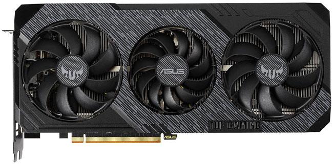 asus rx5700xt tuf evo fondblanc